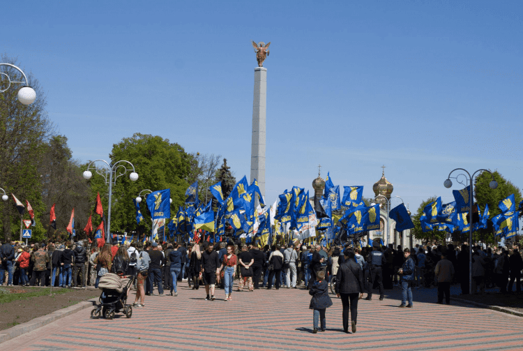 Східноєвропейський університет долучився до заходів з нагоди відкриття пам’ятника борцям за волю України