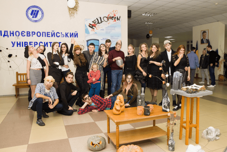 Halloween party від студентів Східноєвропейського університету